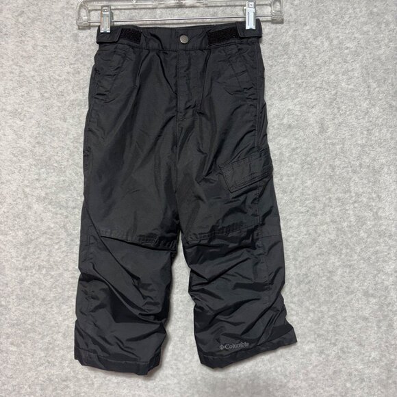 Columbia Kids Snow Ski Pants Toddler Size 4T Black w/ OutGrown System - Picture 1 of 8